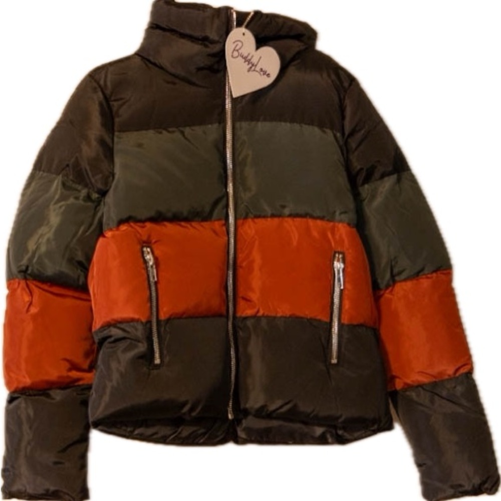 BUDDY LOVE Kids Colorblock Jacket Size Large